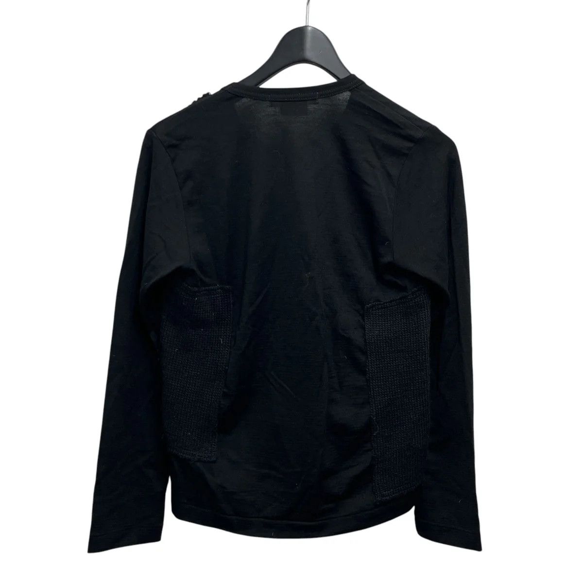 Comme des Garcons Patchwork Knit Long Sleeve Tee Size XS / US 0-2 / IT 36-38 - 2 Thumbnail