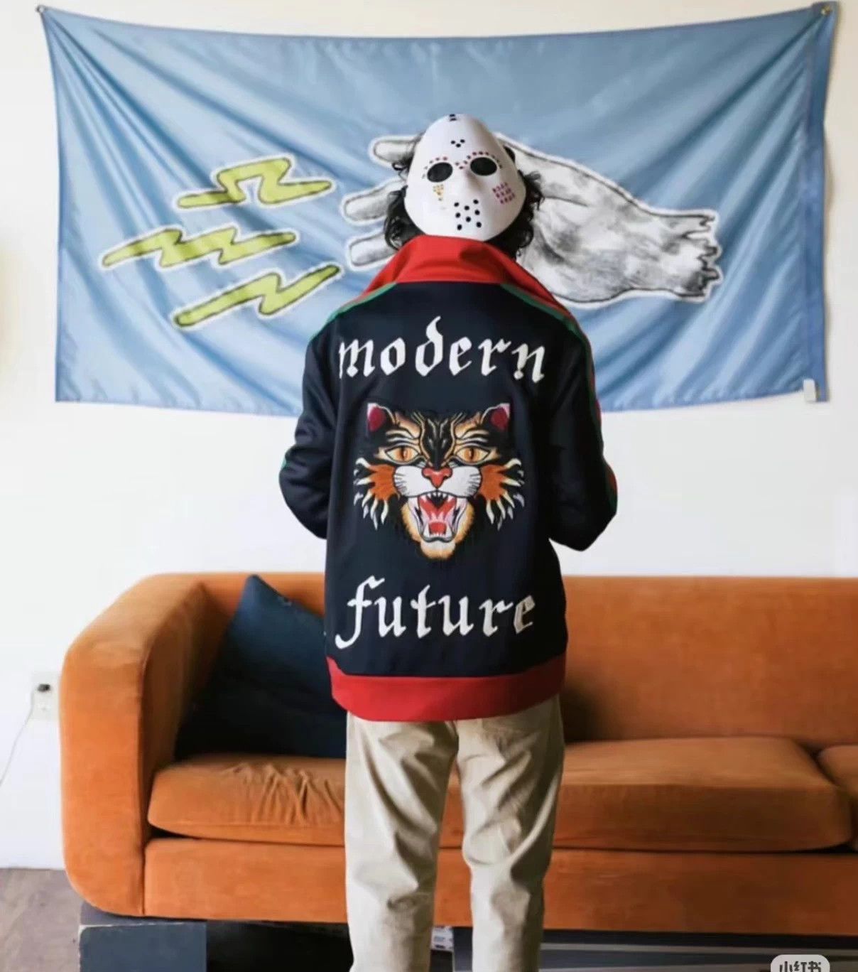 Gucci Gucci Classic Cat Head Embroidered Track Jacket Runway New Size US L / EU 52-54 / 3 - 9 Thumbnail