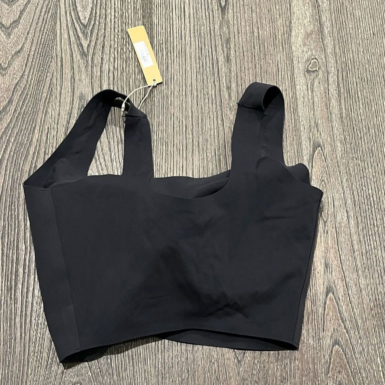 SKIMS NWT Skims Naked Longline Bralette Wide Strap Black S-DD Size M / US 6-8 / IT 42-44 - 4 Thumbnail