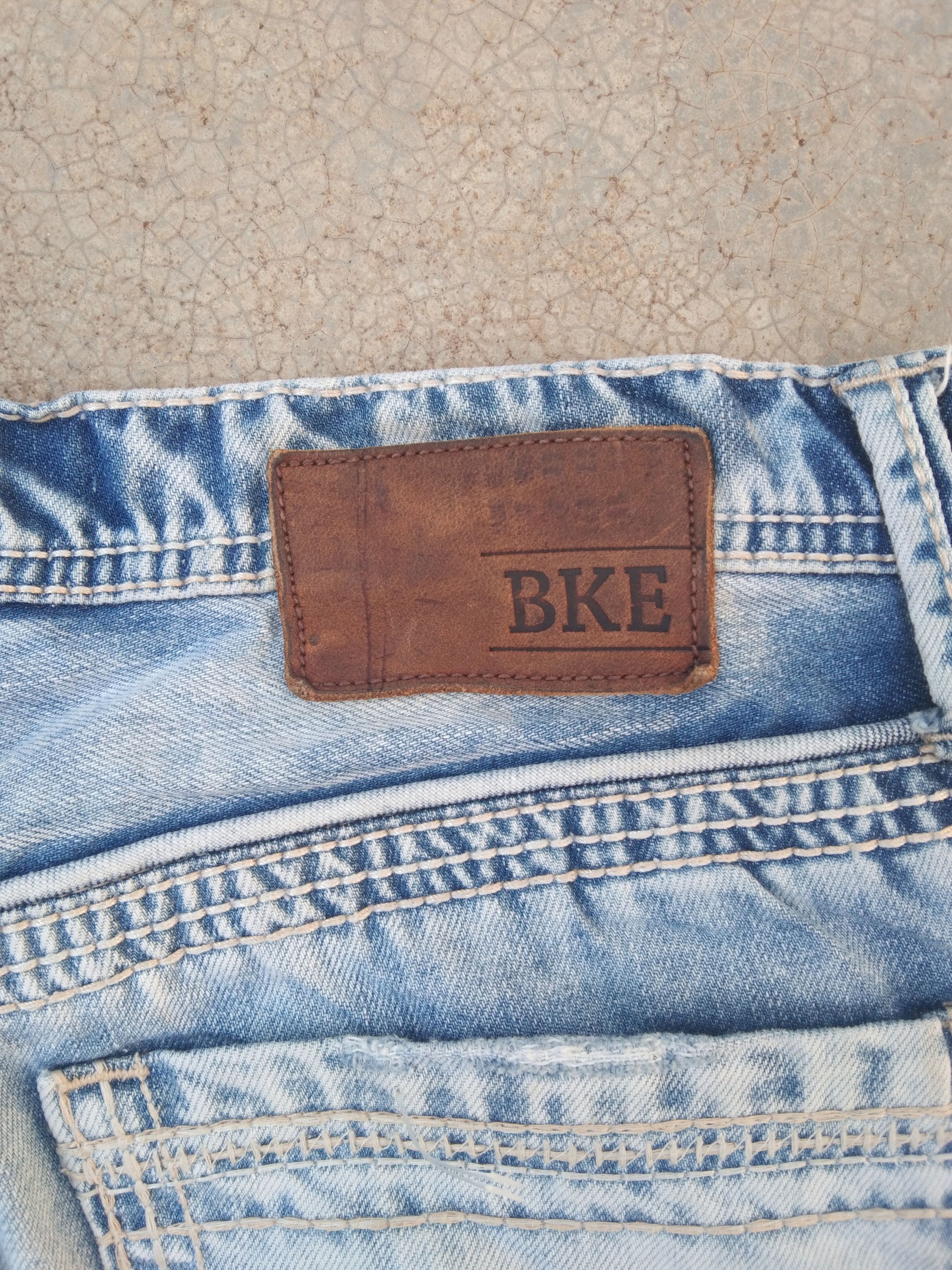Jean Vintage Y2k BKE Denim 'TYLER' Straight Leg Jeans 32x33 Size US 32 / EU 48 - 3 Thumbnail