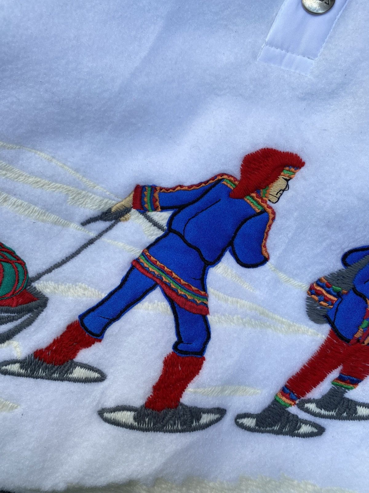 Fila Vintage Fila Rare Ski Embroidered Fleece Sweater Size US M / EU 48-50 / 2 - 10 Thumbnail