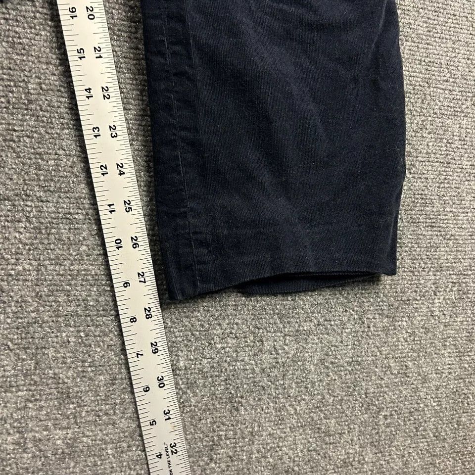 Lauren Ralph Lauren Lauren Ralph Lauren Pants Womens 14 Navy Blue Corduroy Chino Size 36" / US 14 / IT 50 - 3 Thumbnail