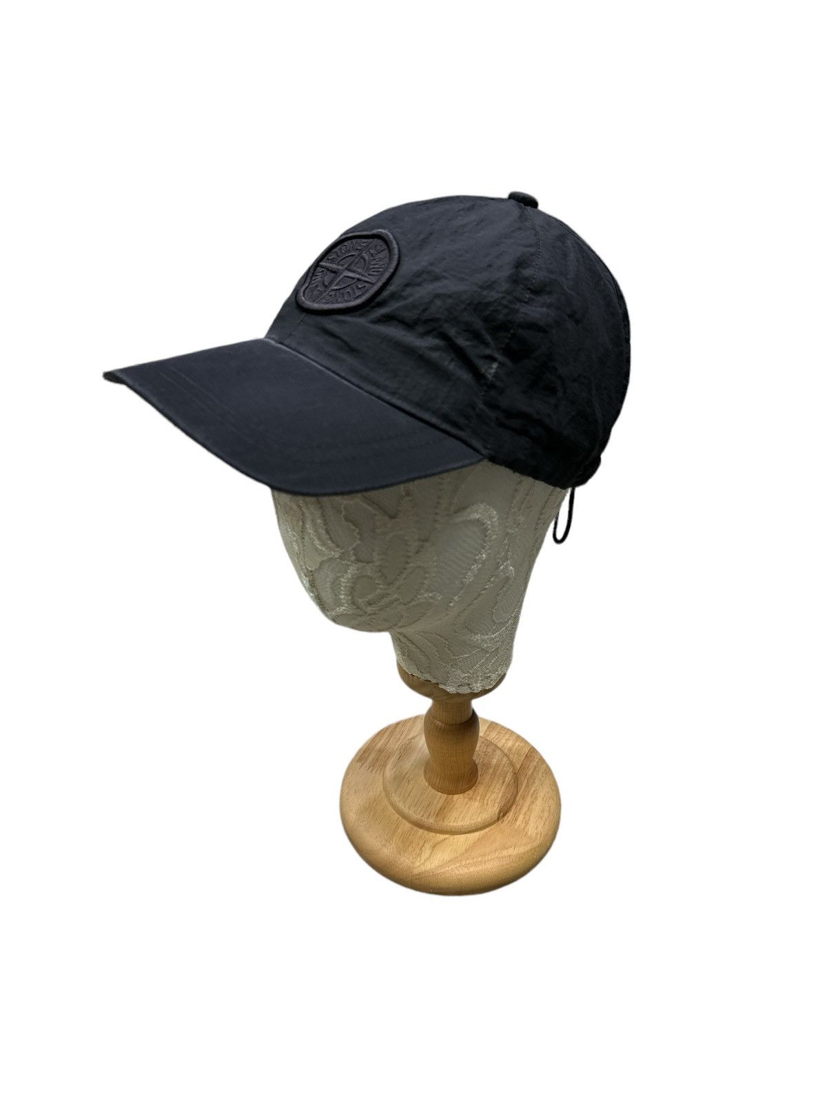 Stone Island VINTAGE STONE ISLAND 6 PANEL LOGO NYLON CAP Size ONE SIZE - 2 Thumbnail