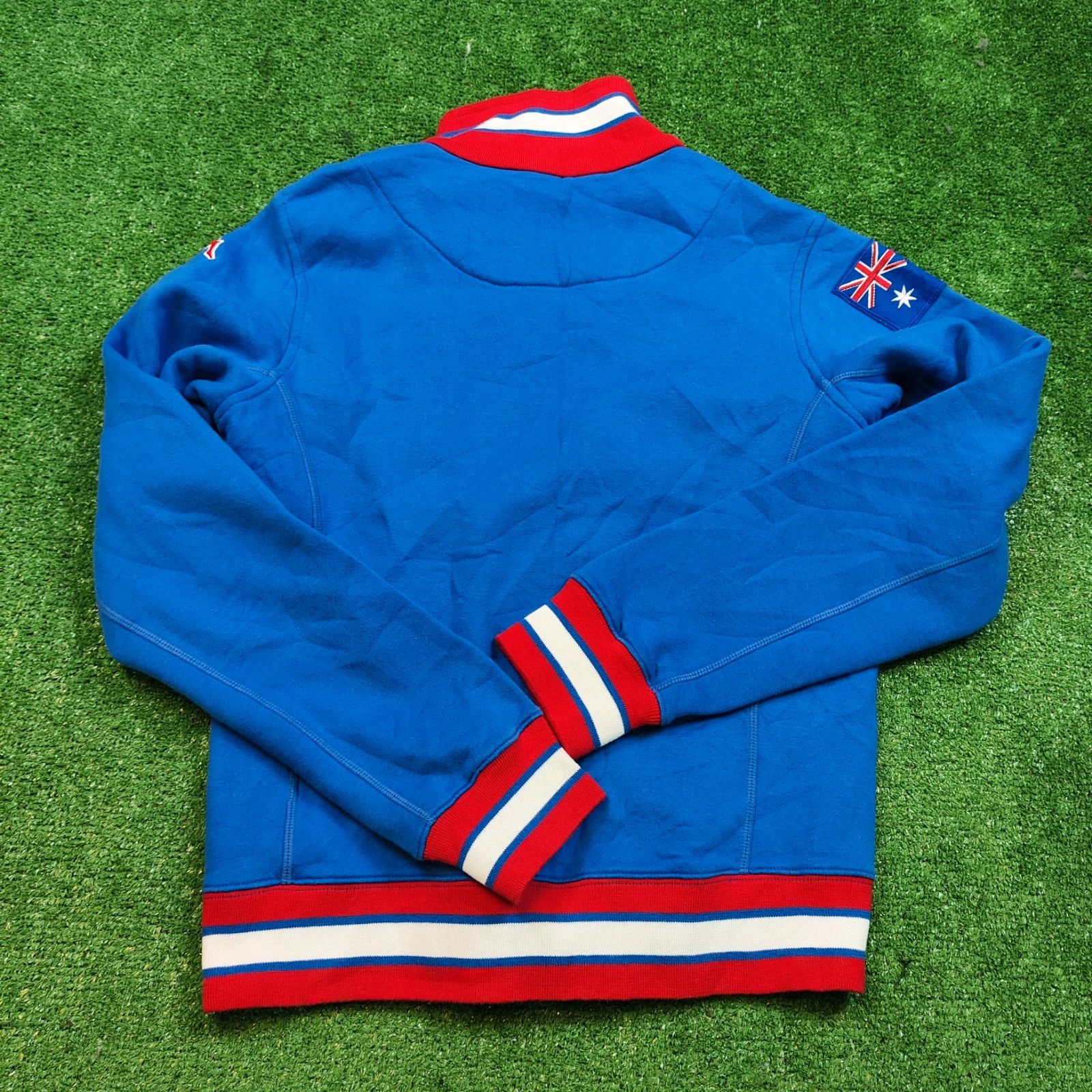Kappa Vintage kappa Full Zip Sweater Large Blue Australia Bondi Size L / US 10 / IT 46 - 2 Thumbnail