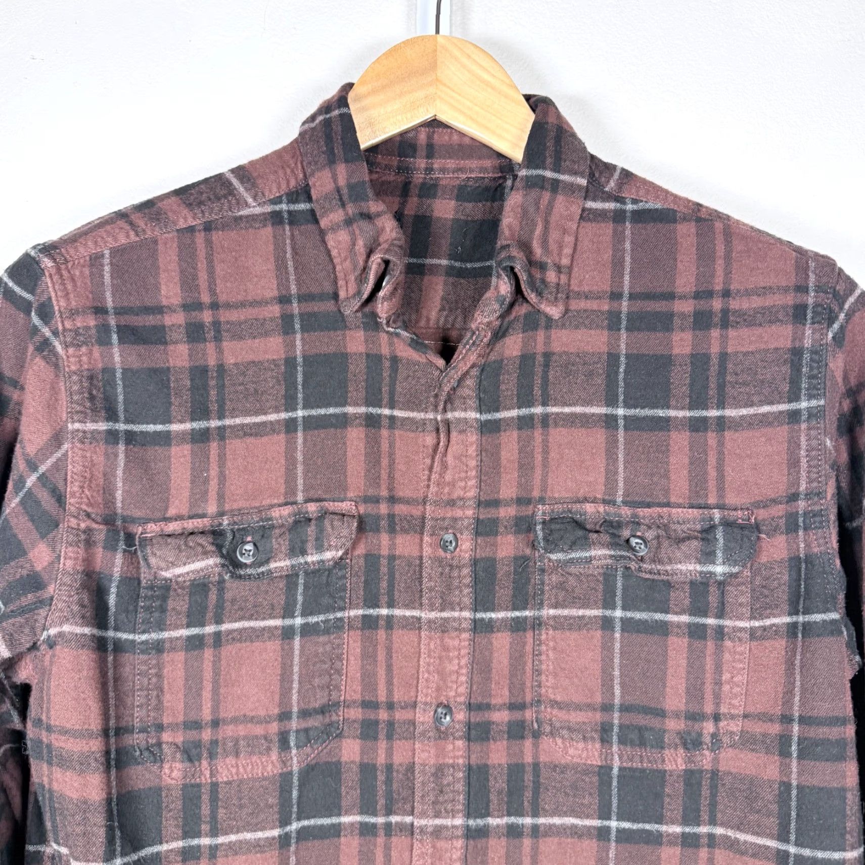 Harley Davidson Harley-Davidson Shirt Mens Large Maroon Black Plaid Flannel Buffalo Shirt Size US L / EU 52-54 / 3 - 3 Thumbnail