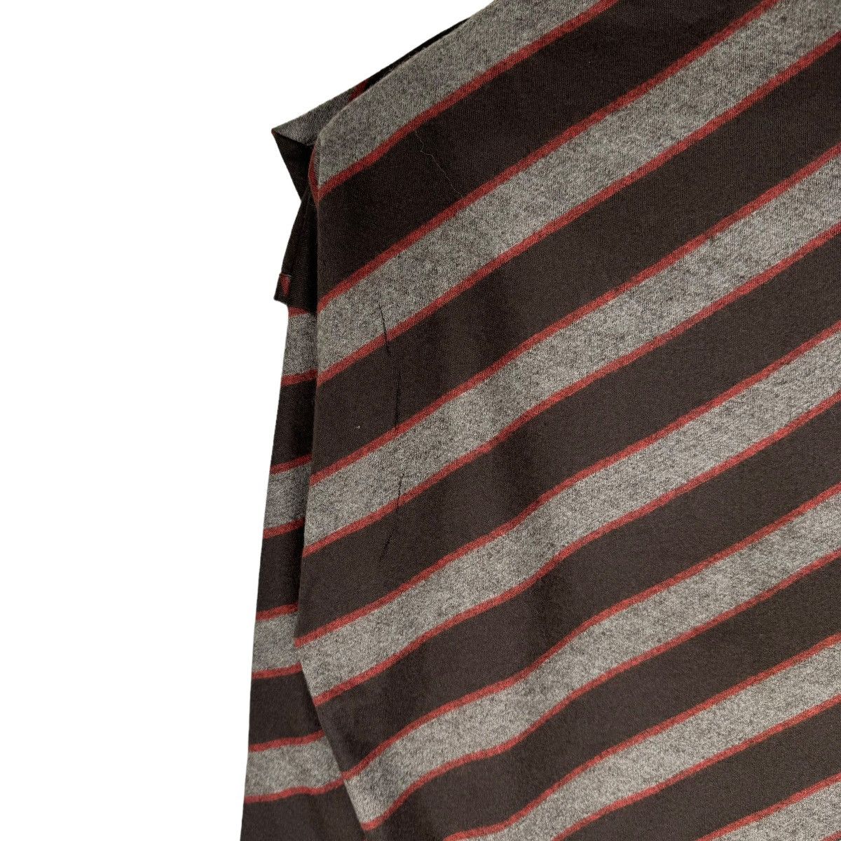 Issey Miyake ⚡️80s PLANTATION ISSEY MIYAKE STRIPED LONG SLEEVE Size M / US 6-8 / IT 42-44 - 7 Thumbnail