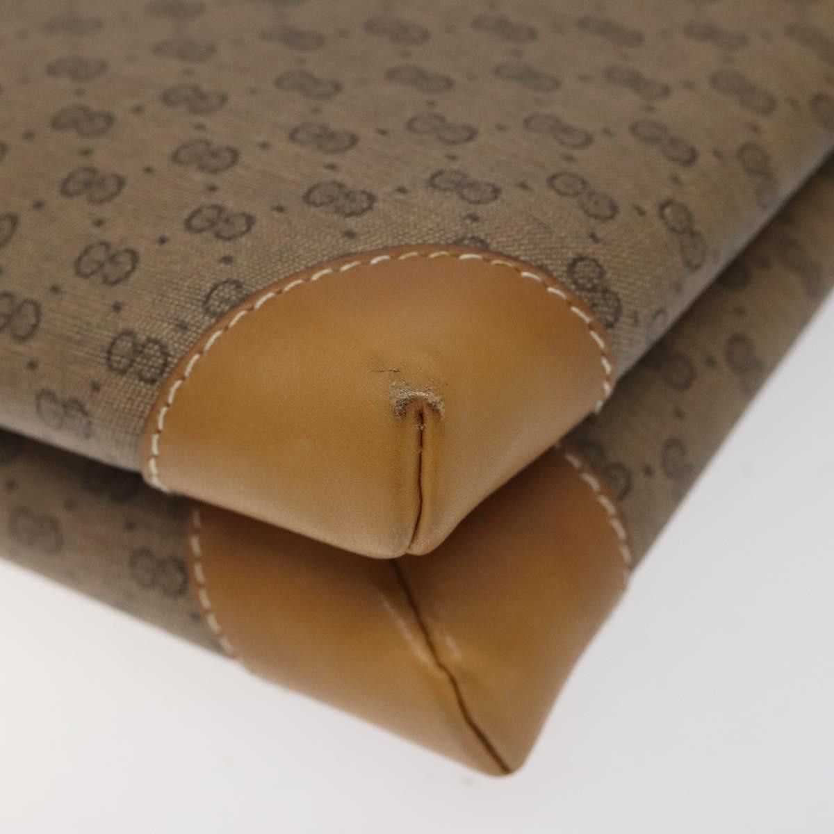 Gucci GUCCI Micro GG Supreme Shoulder Bag Beige Gold 007 92 007 92 Size ONE SIZE - 12 Thumbnail