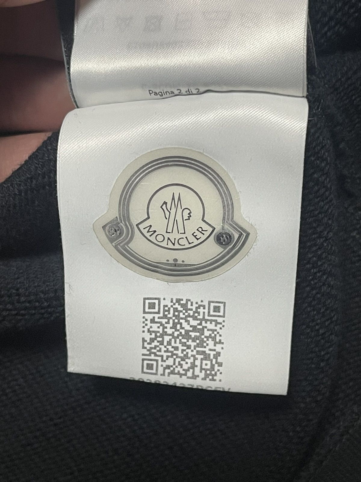 Fragment Design × Moncler MONCLER FRAGMENT ZIP HOODIE WORLD TOUR 2019 SIZE M-L Size US L / EU 52-54 / 3 - 23 Thumbnail