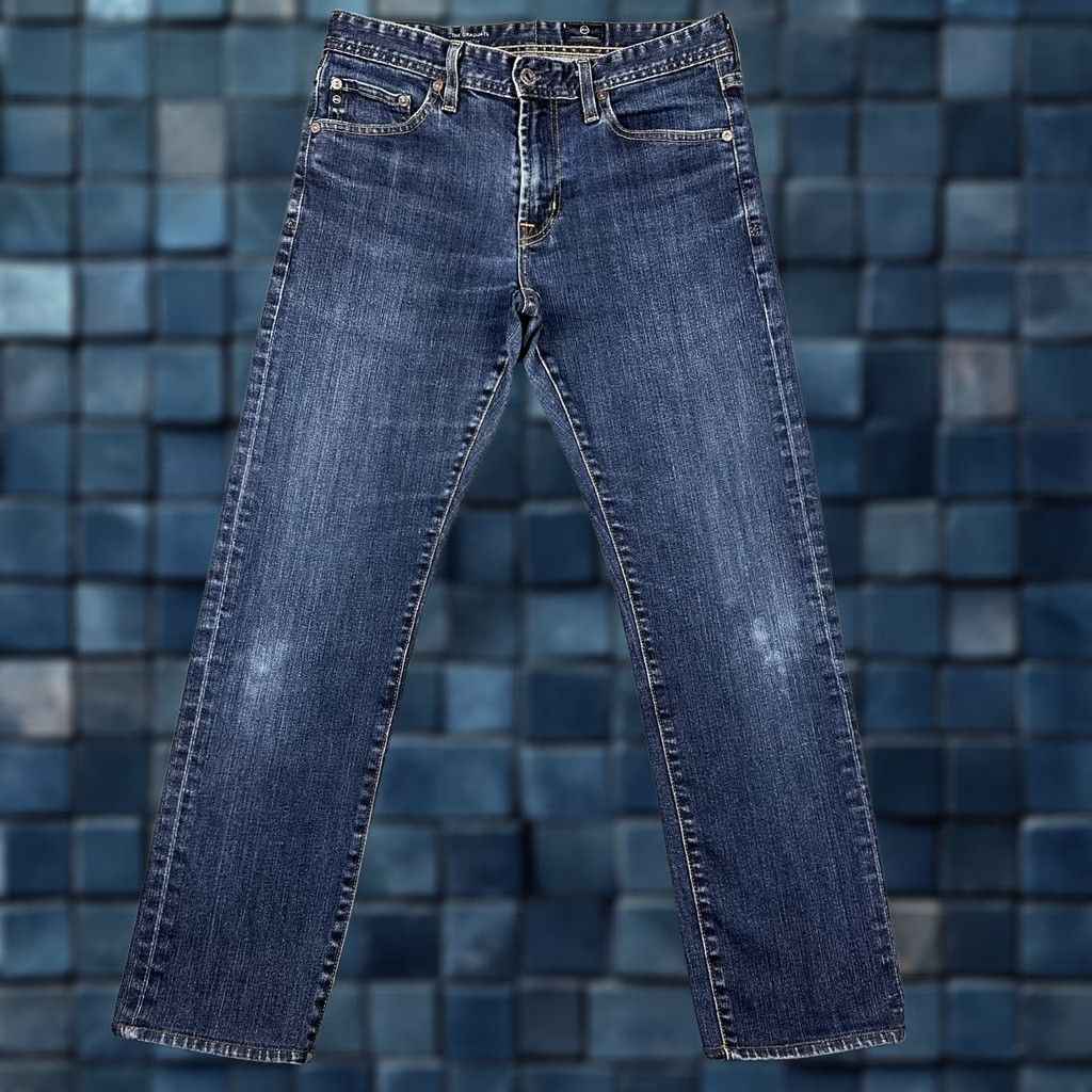 Denime AG Adriano Goldschmied Jeans Men 29 30x27 Blue Denim Tailored Leg Size US 35 - 1 Thumbnail