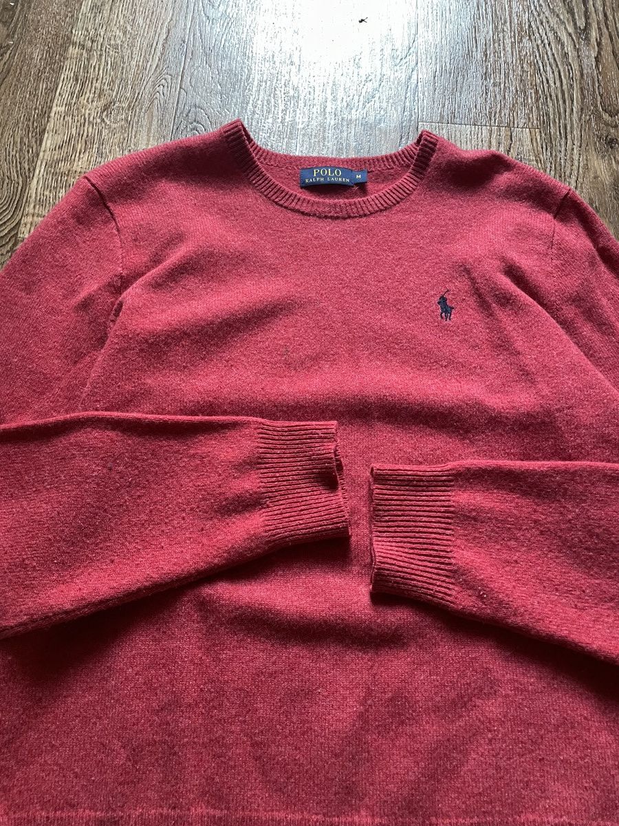 Polo Ralph Lauren Vintage Polo Ralph Lauren Sweater Lambs Wool Size US M / EU 48-50 / 2 - 6 Thumbnail