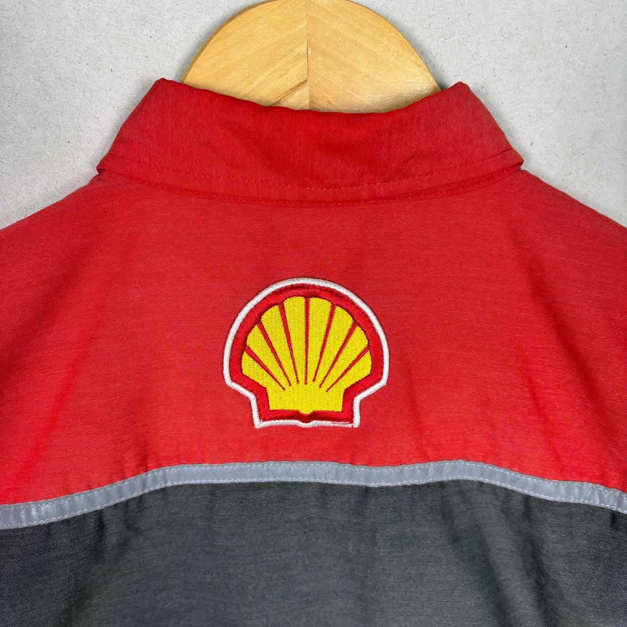 Ferrari × Vintage Iconic 90s Shell Ferrari Techinal Partner Shirt Size US L / EU 52-54 / 3 - 6 Thumbnail