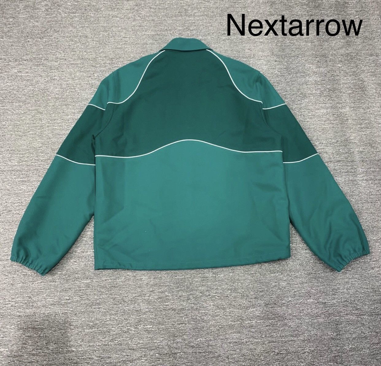 Louis Vuitton Louis Vuitton Green three flower embroidered slogan jacket Size US M / EU 48-50 / 2 - 2 Thumbnail