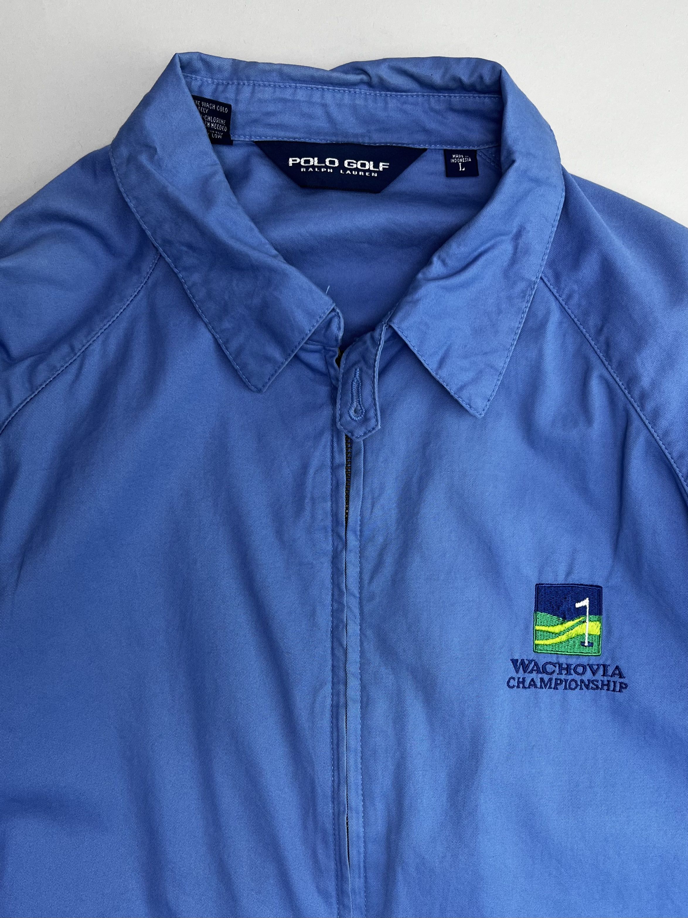 Polo Ralph Lauren Ralph Lauren Bomber Jacket Blue Polo Golf Large Size US L / EU 52-54 / 3 - 2 Thumbnail