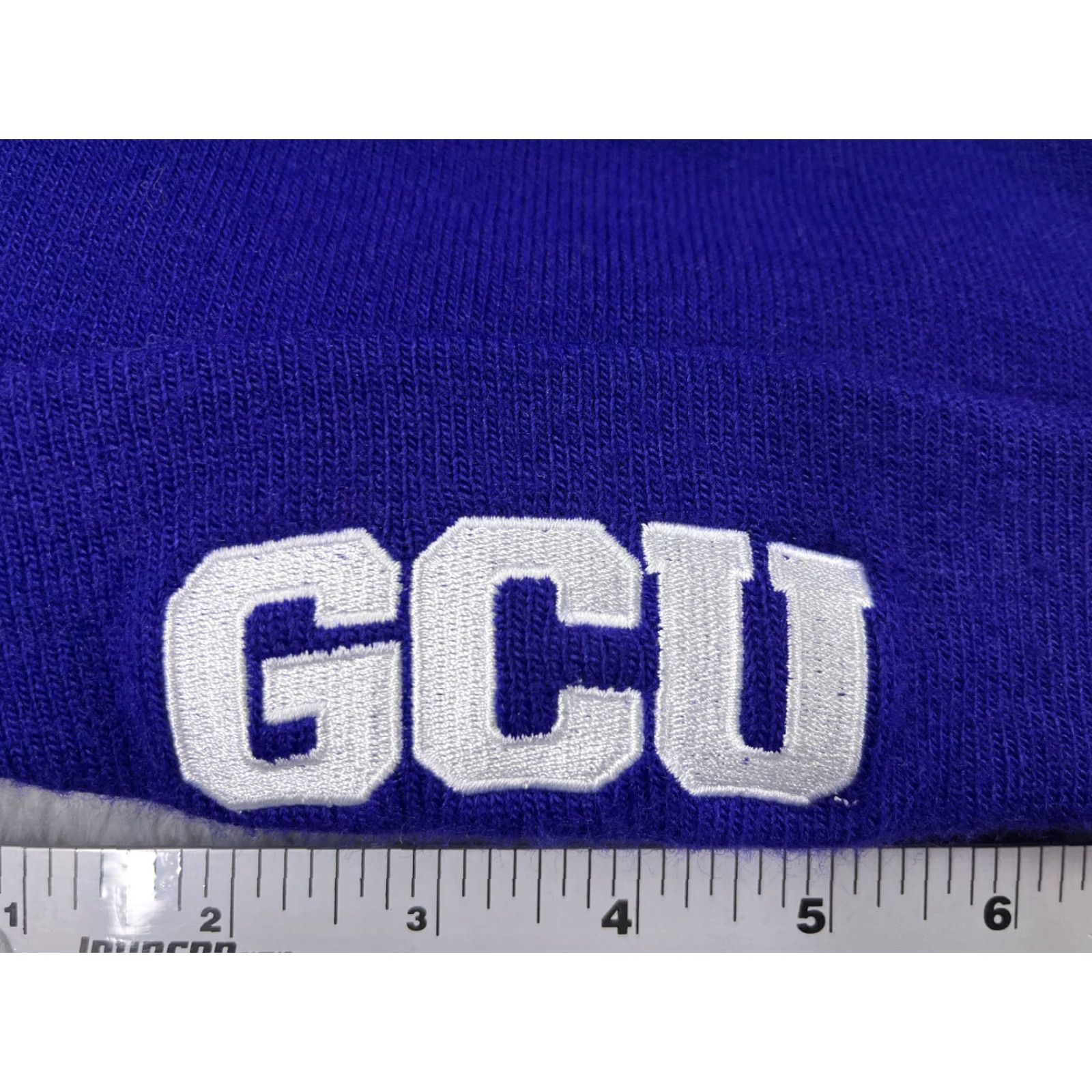 Vintage Capamerica Beanie Adult One Size Purple Knit University Grand Canyon Size ONE SIZE - 2 Thumbnail