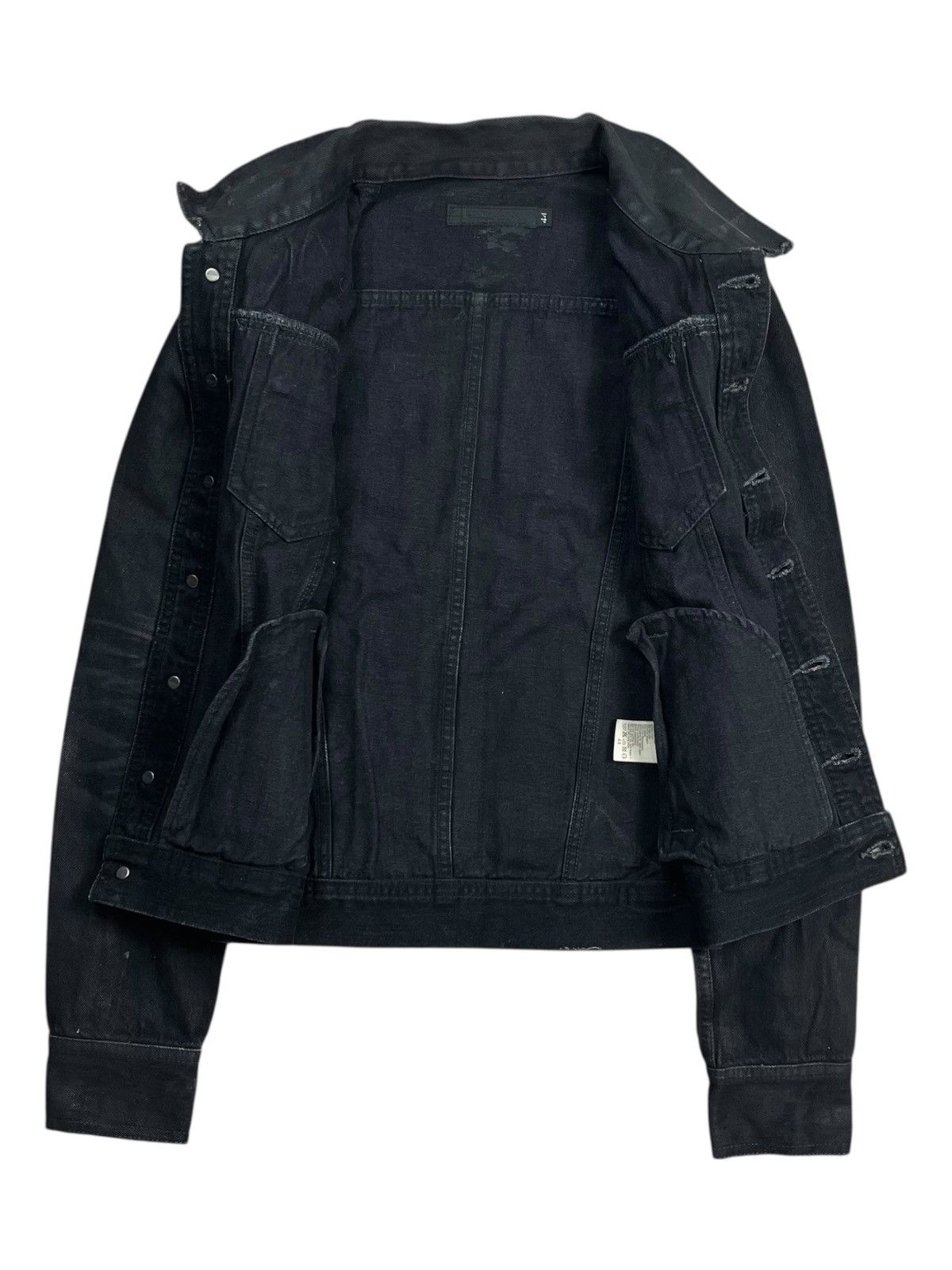 2000s Fuga - Vkei Style Dark Denim Jacket