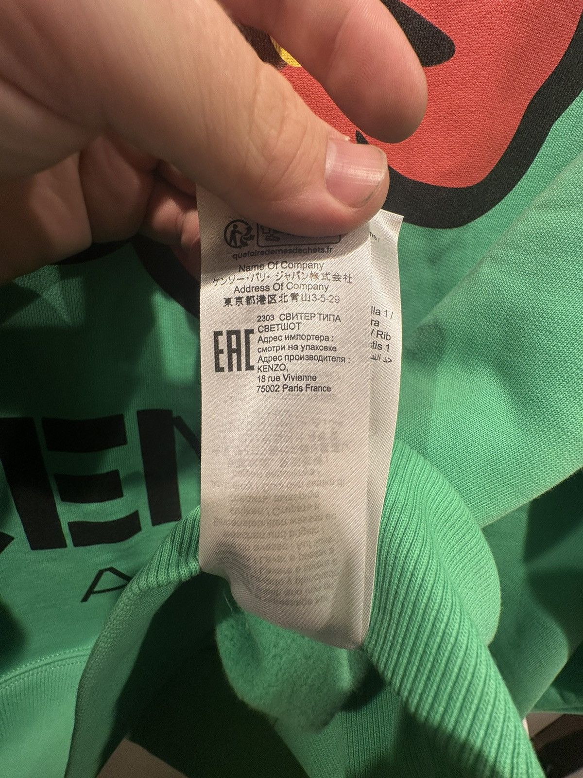 Kenzo Kenzo sweatshirt size M Size US M / EU 48-50 / 2 - 9 Thumbnail
