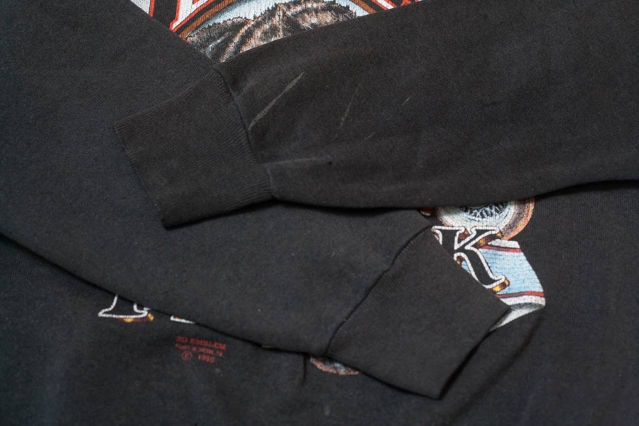 Harley Davidson Vintage 3d Emblem Sweatshirt Harley Davidson Crewneck 1990 Size US M / EU 48-50 / 2 - 7 Thumbnail