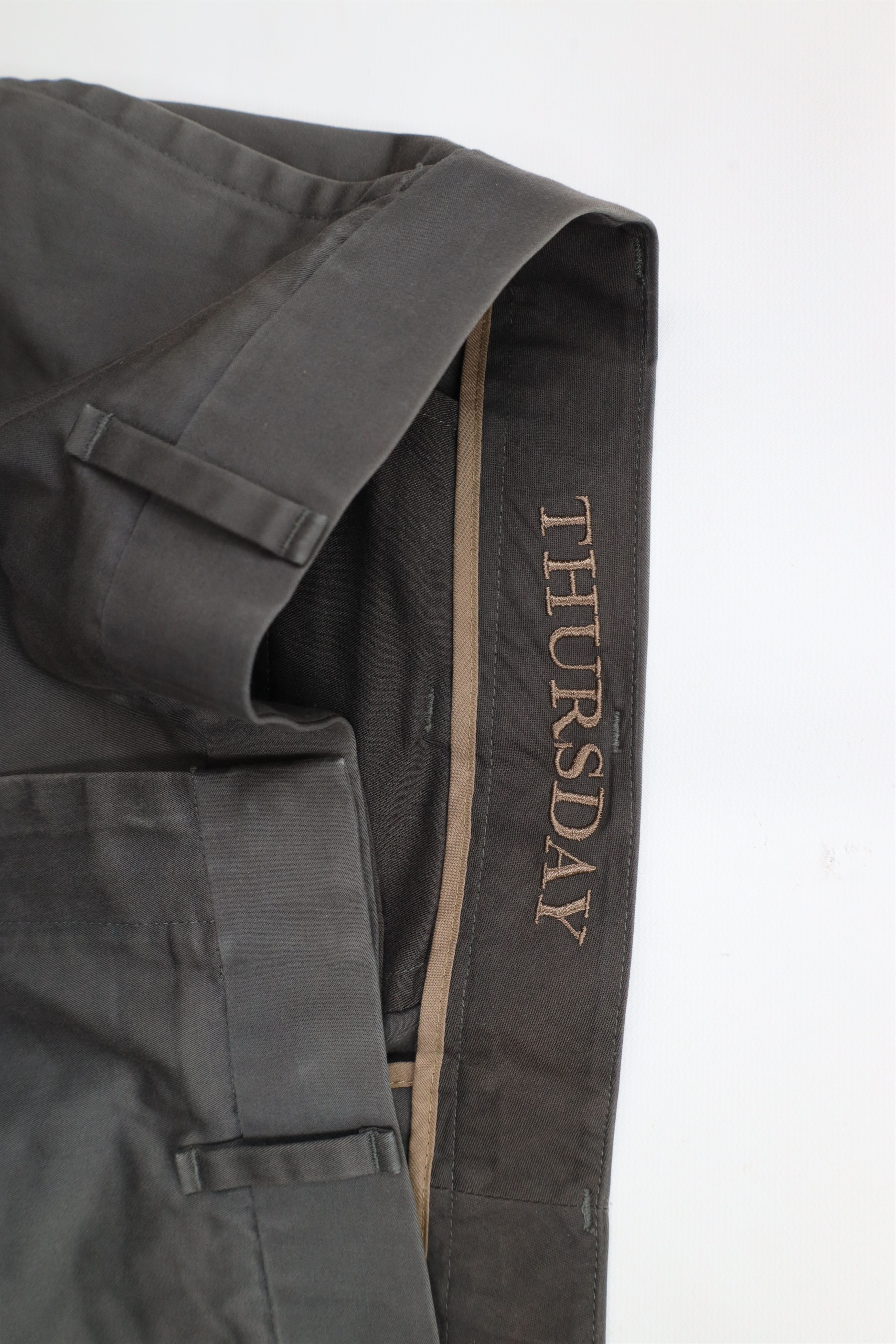 Bonobos × Vintage Bonobos Thursday Straight Leg Chino Pants Trousers Gray Size US 34 / EU 50 - 9 Thumbnail