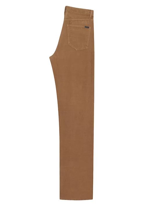 Saint Laurent Paris o1bcso1str0325 Long Baggy Jeans in Brown Size US 34 / EU 50 - 2 Thumbnail