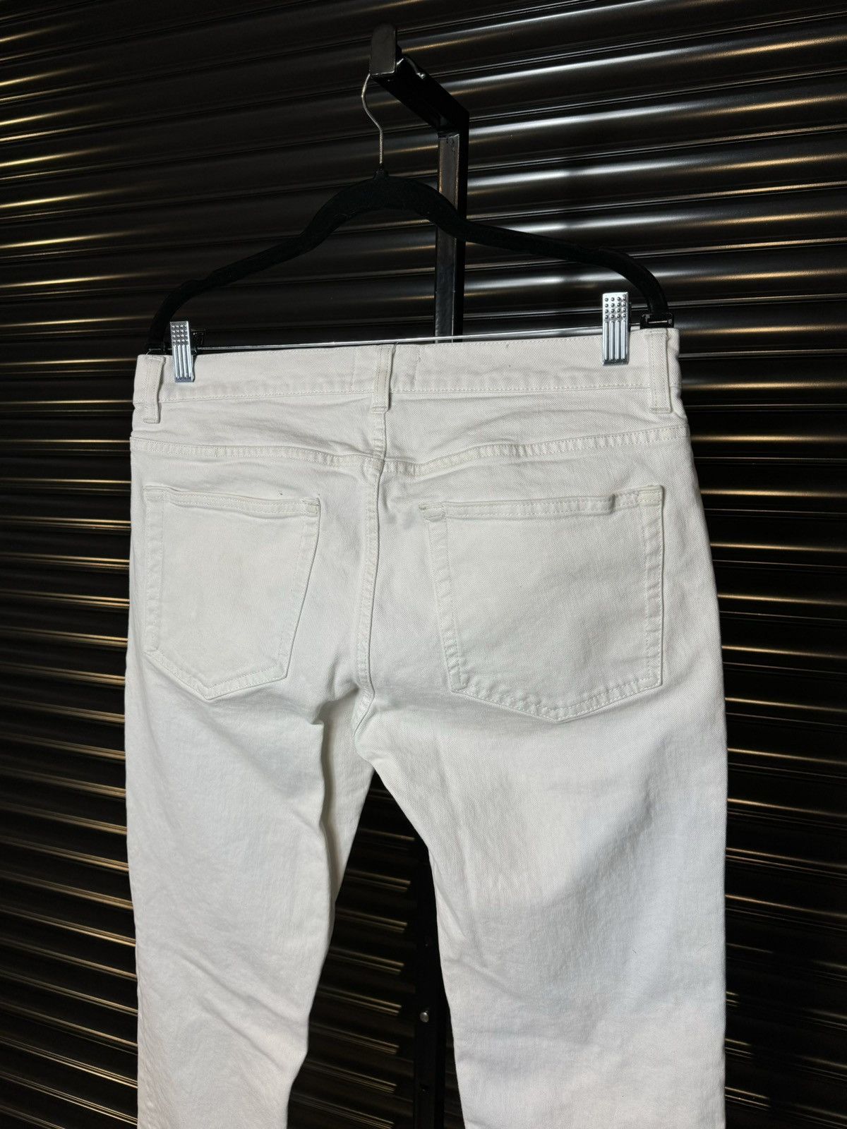 Acne Studios Acne Studios Lace White Denim Jeans - 34x34 Size US 34 / EU 50 - 6 Thumbnail