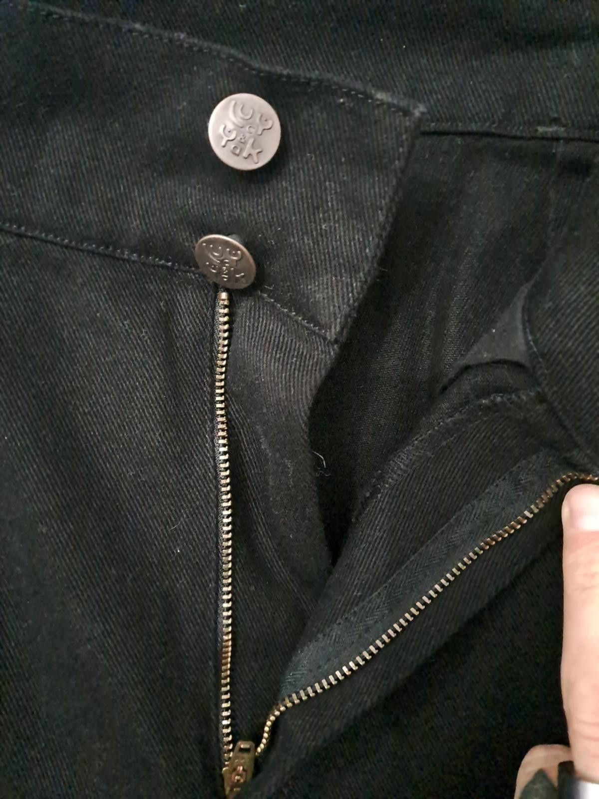 Other Lucy And Yak Addison Cotton Jean Black Size 26/30 High Waist Size 26" / US 2 / IT 38 - 3 Thumbnail