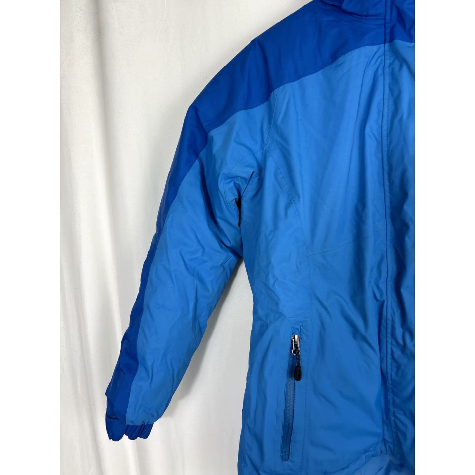 Vintage L.L. Bean Jackets Winter Hooded Full Zip S Blue Ladies Regular Size S Jacket Size S / US 4 / IT 40 - 2 Thumbnail