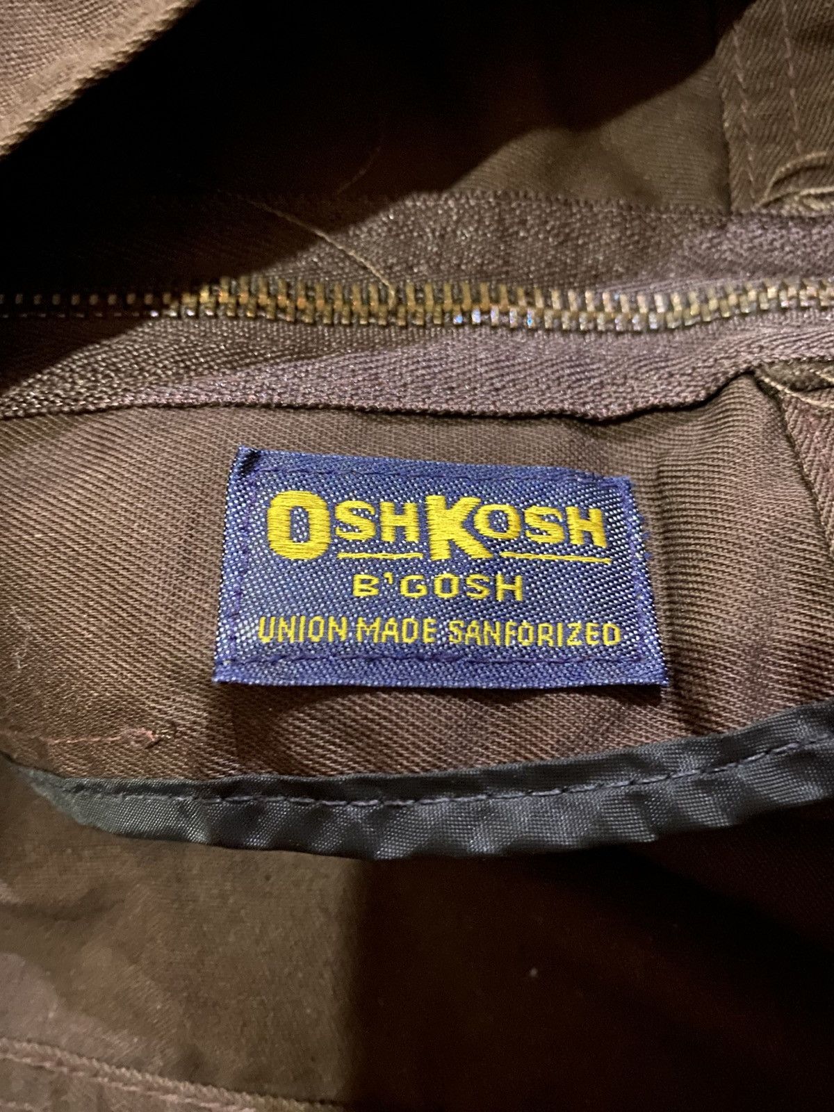 Oshkosh Vintage OshKosh B’gosh UnionMade Sanforiz Brown Work Jacket Size US M / EU 48-50 / 2 - 9 Thumbnail