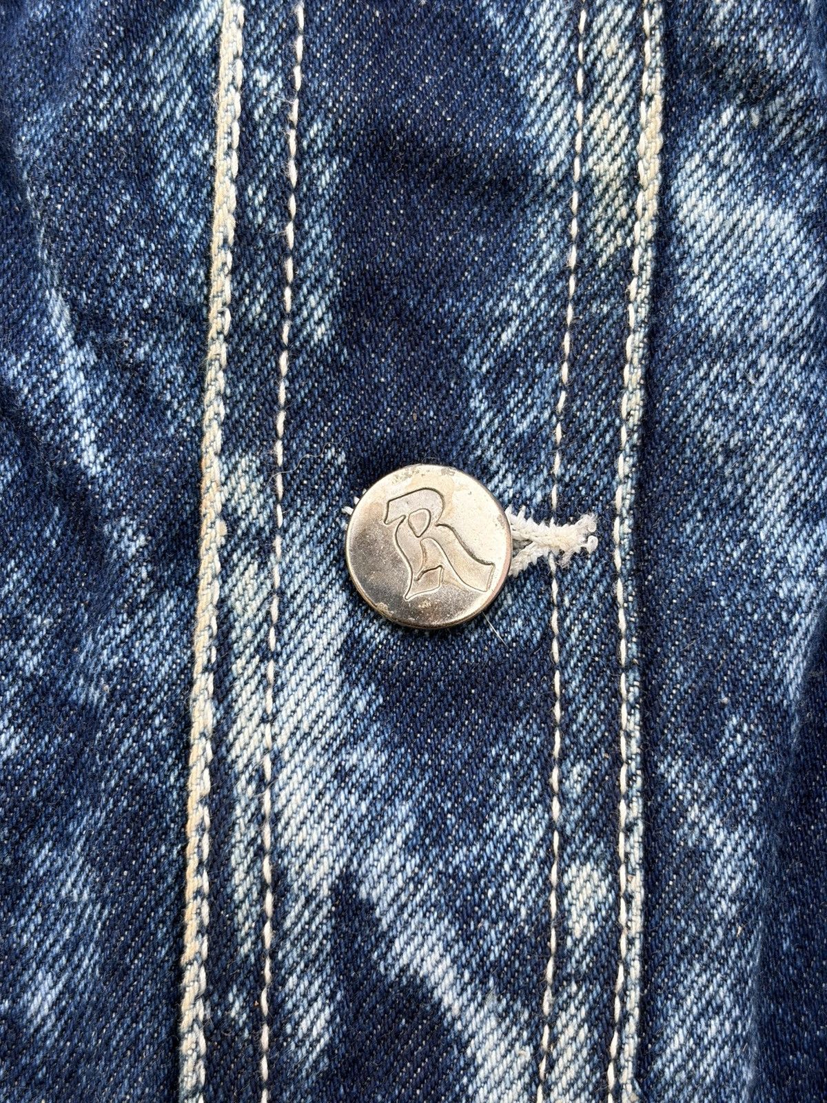 Hysteric Glamour Vintage 80s Hysteric Glamour Y2K Punk Denim Trucker Size US M / EU 48-50 / 2 - 8 Thumbnail