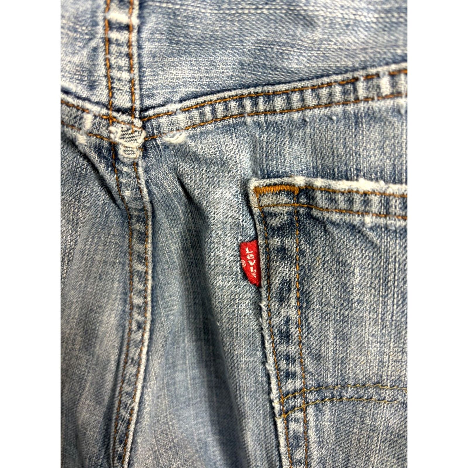 Levi's Levi's 559 Relaxed Straight Jeans 38x34 Denim Medium Wash 100% Cotton Blue Mens Regular Jeans 90s City Cowboy Logo USA Leather Patch (If any) Size US 38 / EU 54 - 3 Thumbnail