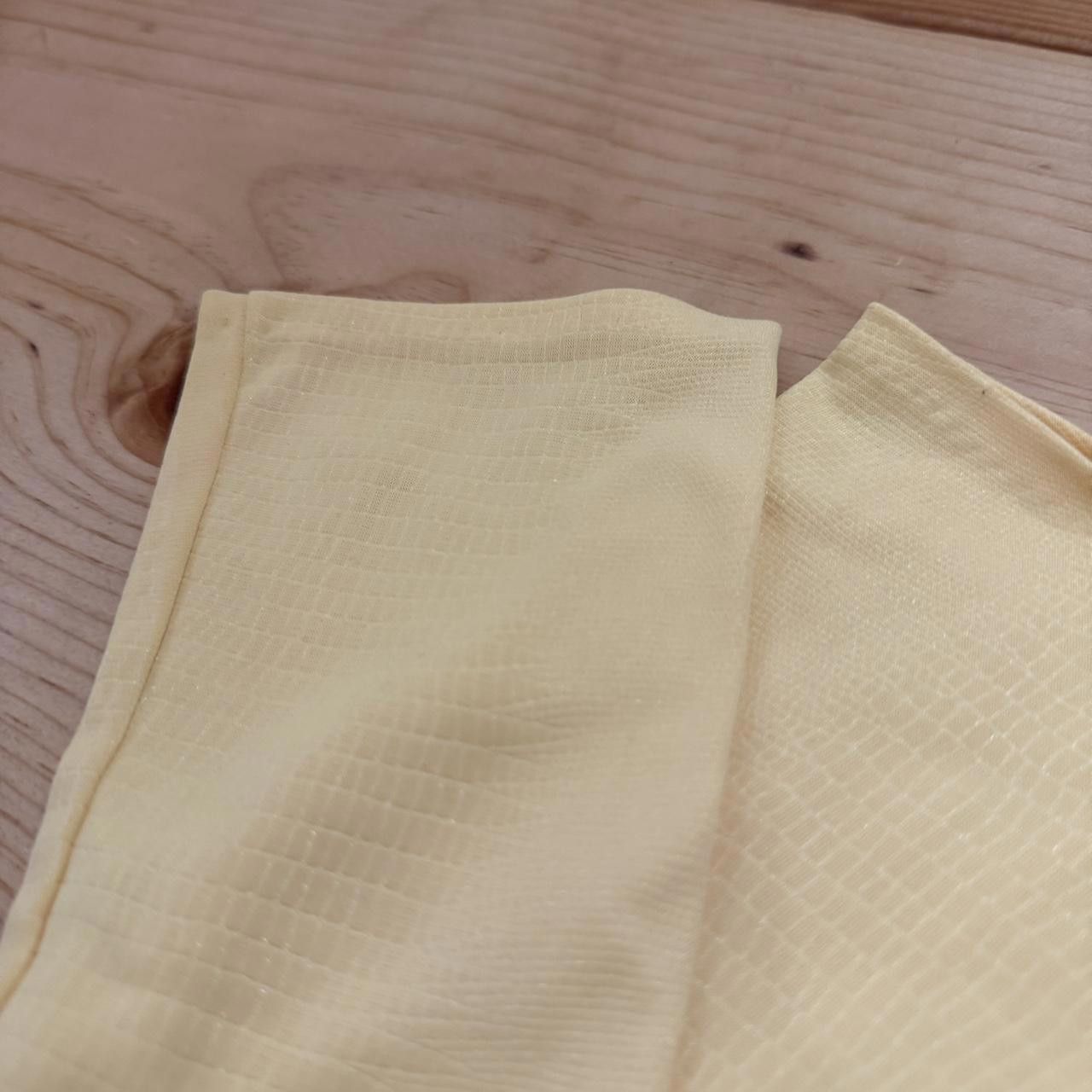 Designer Vintage Women's Yellow Gloves Size ONE SIZE - 3 Thumbnail