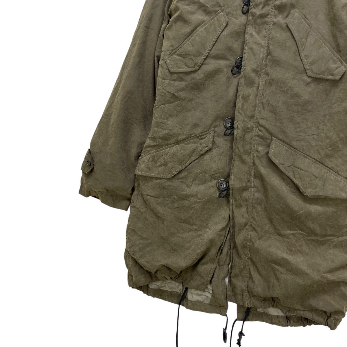 Japanese Brand Shama You Must Not Forget It Faux Fur Parka Field Jackets Size S / US 4 / IT 40 - 5 Thumbnail