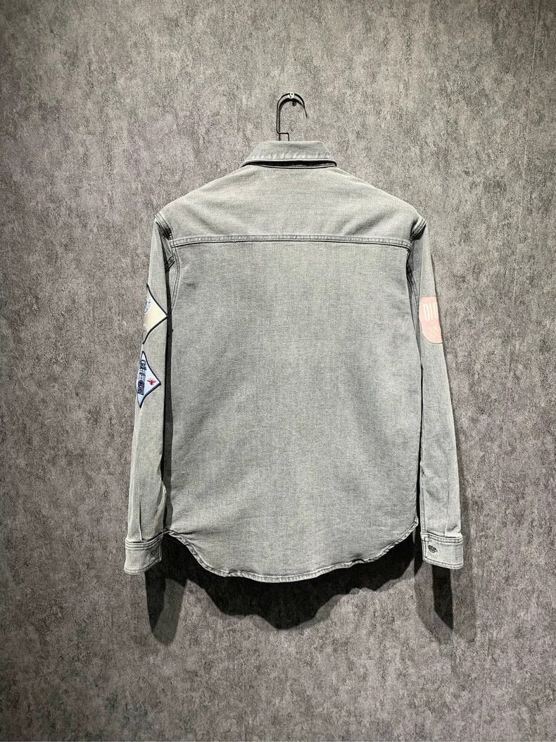 Dior Dior Size 38 Badge denim shirt jacket 2501-Nextarrow Size US XXS / EU 40 - 2 Thumbnail