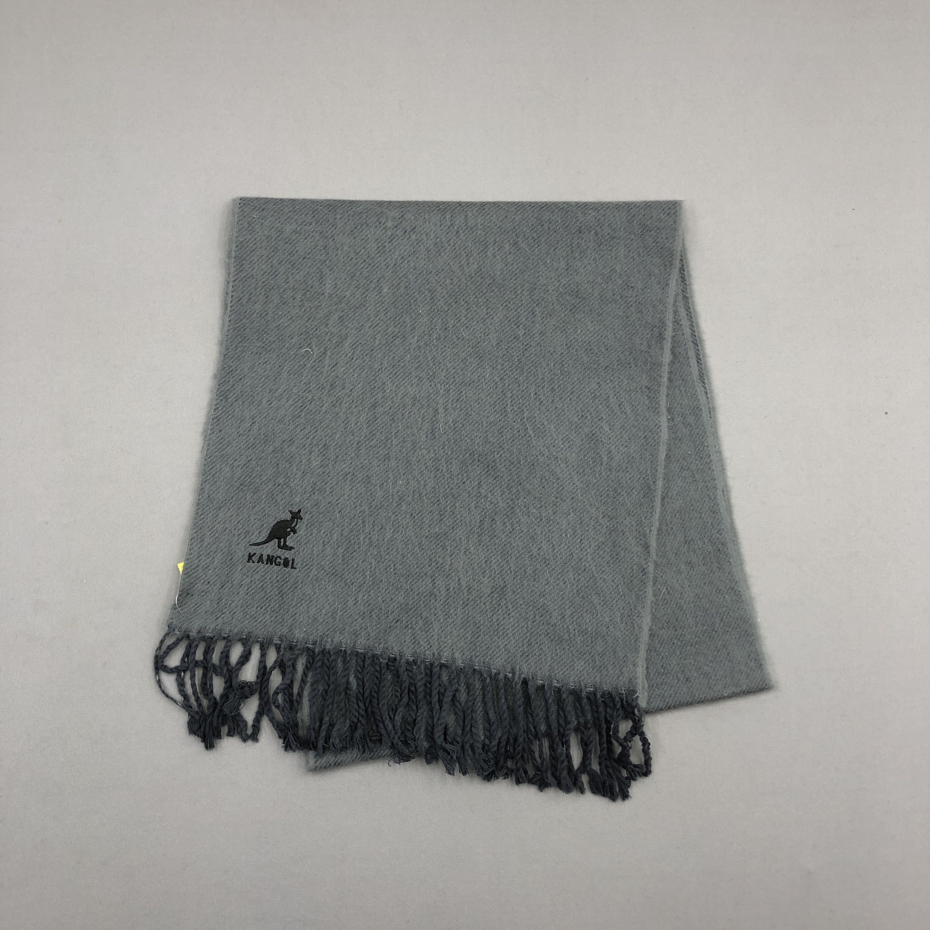 Kangol Vintage 90s Kangol Scarf Muffler Wool Cashmere Scarves Size ONE SIZE - 2 Thumbnail