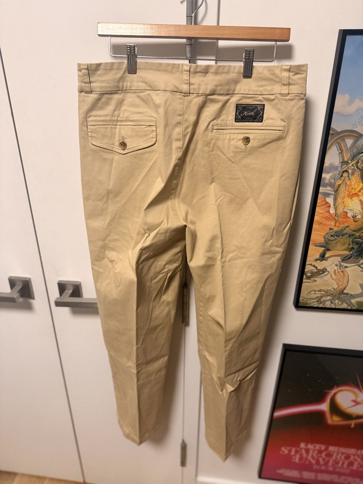 Kith Kith Cotton Twill Almont Pant 33 beige Size US 33 - 2 Thumbnail