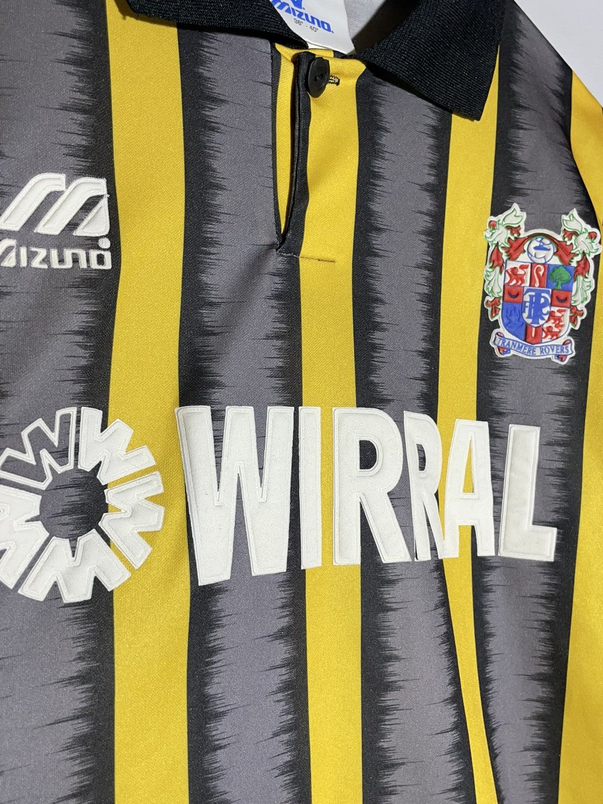 Mizuno × Vintage Tranmere Rovers 1995/96 Away Vintage Y2k Football Shirt Size US L / EU 52-54 / 3 - 7 Thumbnail
