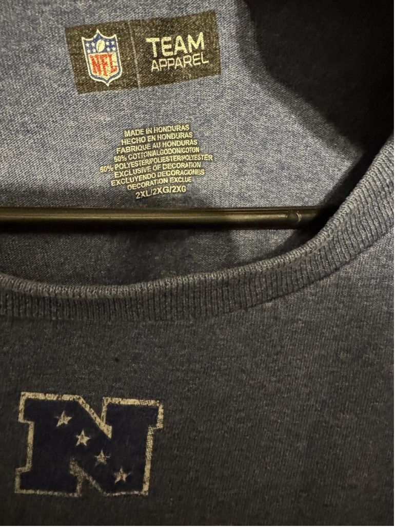 The Unbranded Brand New York Giants NFL Long Sleeve T-Shirt Men Size XXL Blue Size US XXL / EU 58 / 5 - 3 Thumbnail