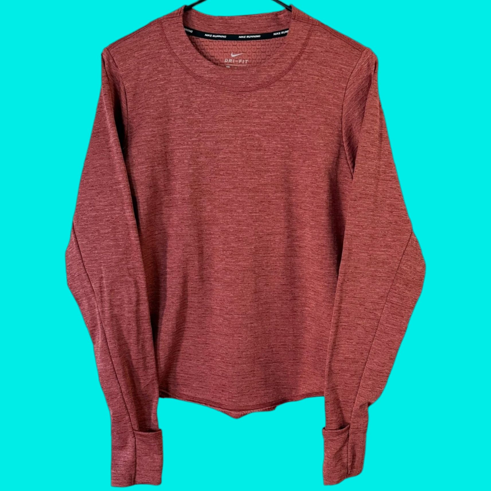 Nike Nike Sphere Element Running Shirt Rust Red Women's M Athletic Activewear Size M / US 6-8 / IT 42-44 - 1 Thumbnail