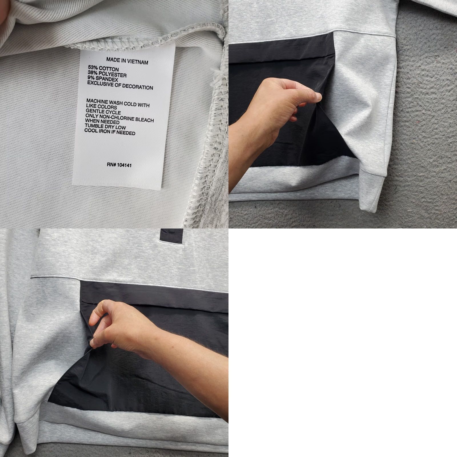 Vintage DSG Sweatshirt Mens L Light Heather Gray Sport Fleece 4-Way Stretch 1/4 Zip Shirt Mens Size L Gray Knit Pullover 1/4 Zip Size US L / EU 52-54 / 3 - 8 Thumbnail