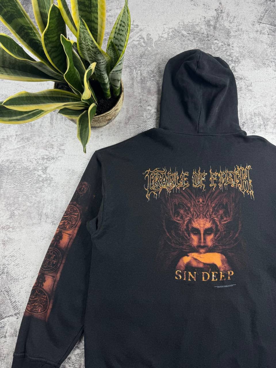 Band Tees Cradle Of Filth 2000 Sin Deep Black Men’s XL Band Tour Merch Hoodie Sweatshirt Size US XL / EU 56 / 4 - 6 Thumbnail