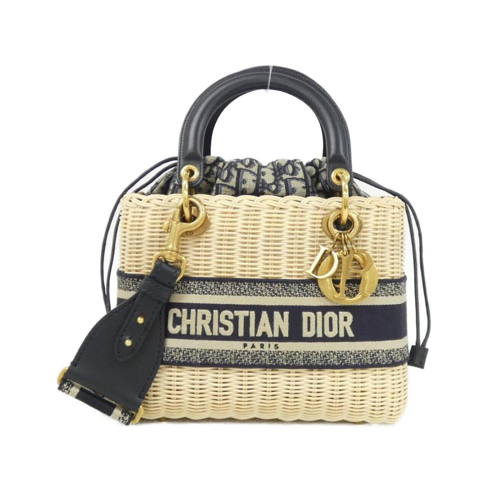 Dior Christian Dior DIOR OBLIQUE Lady Mini M0505CMVO Handbag Size ONE SIZE - 1 Thumbnail