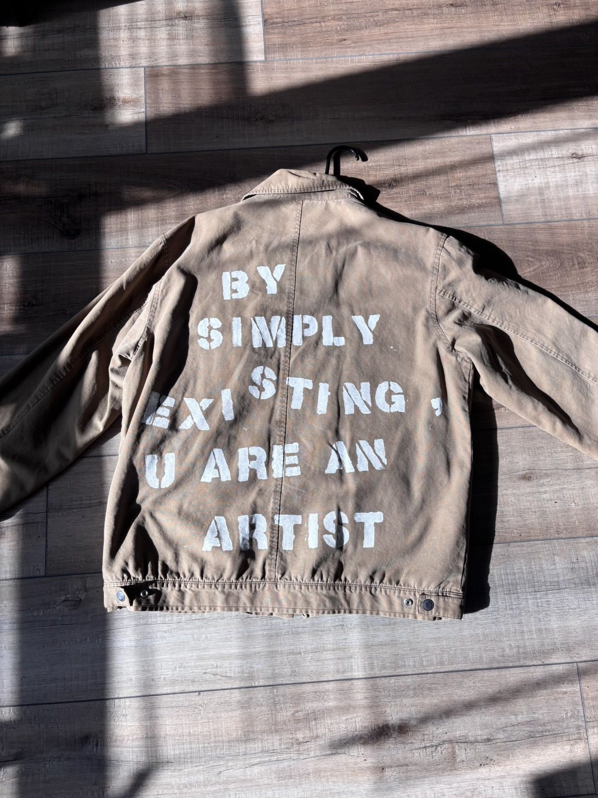 Old Navy × Vintage Handpainted Vintage Old Navy Workwear Jacket FREE SHIPPING Size US M / EU 48-50 / 2 - 1 Thumbnail