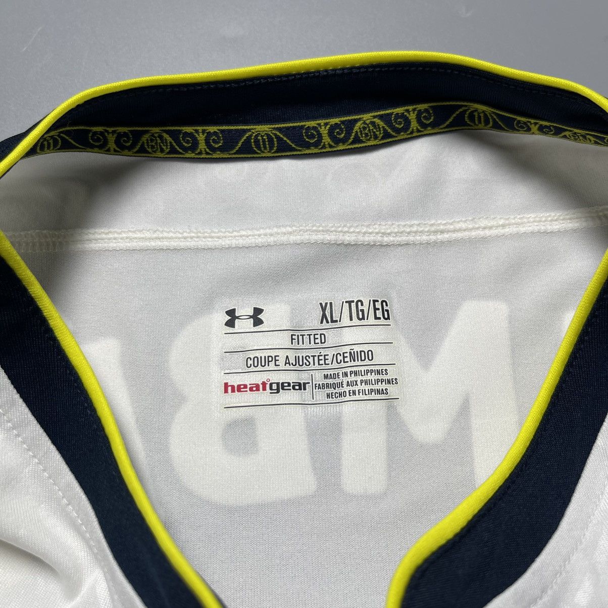 Under Armour TOTTENHAM UNDER ARMOUR 2014/2015 FOOTBALL JERSEY #19 DEMBELE Size US XL / EU 56 / 4 - 6 Thumbnail