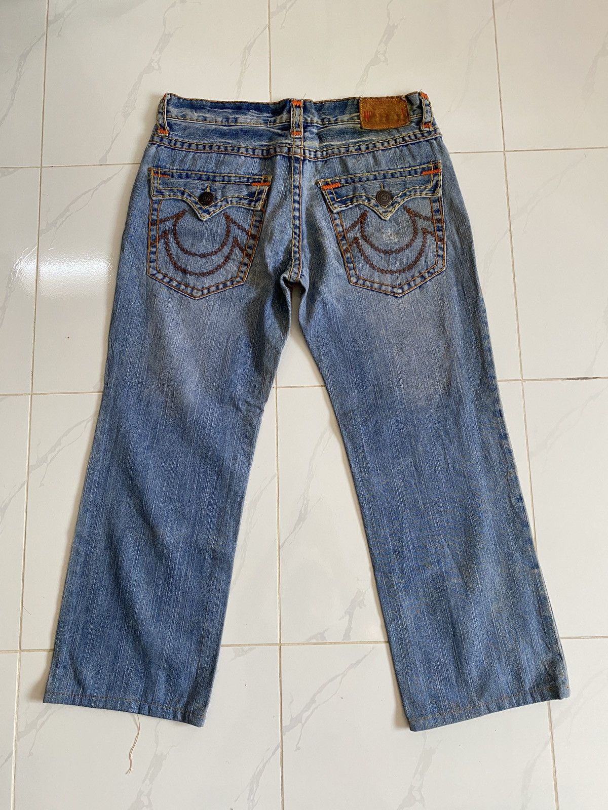 Japanese Brand × True Religion × Vintage True Religion Billy Super T Straight Cut Jeans Size US 38 / EU 54 - 2 Thumbnail
