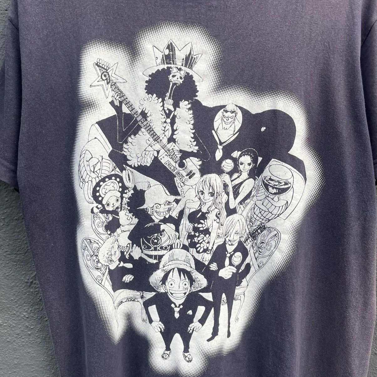 One Piece Thrashed Faded Vintage One Piece Anime ERD Grunge Tee Size US M / EU 48-50 / 2 - 2 Thumbnail