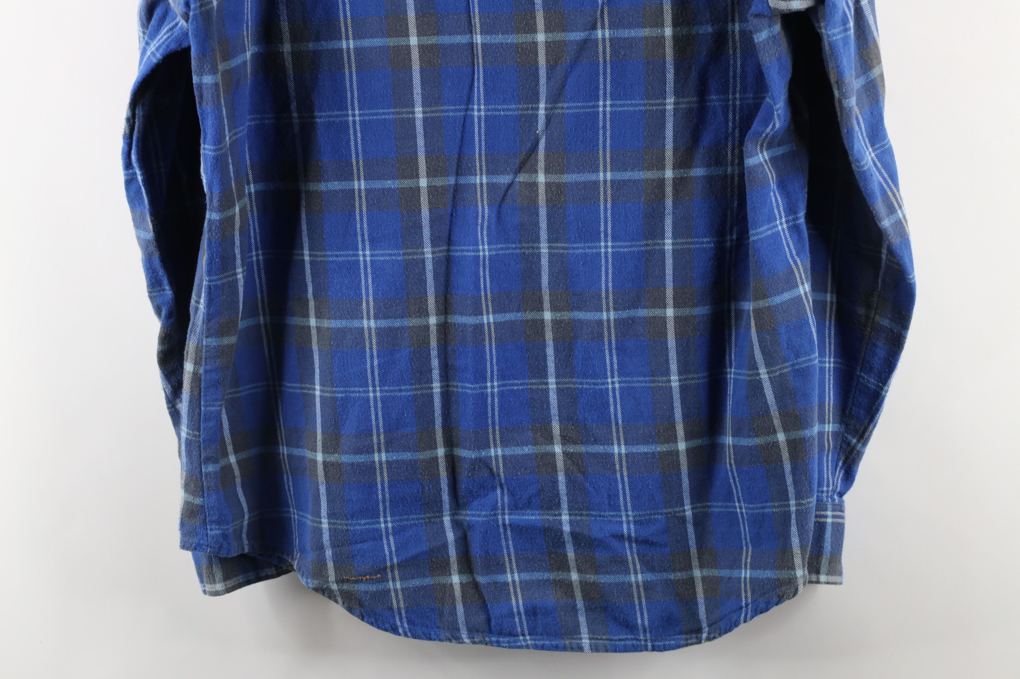 Vintage Vintage 90s Streetwear Flannel Collared Button Down Shirt Size US M / EU 48-50 / 2 - 12 Thumbnail