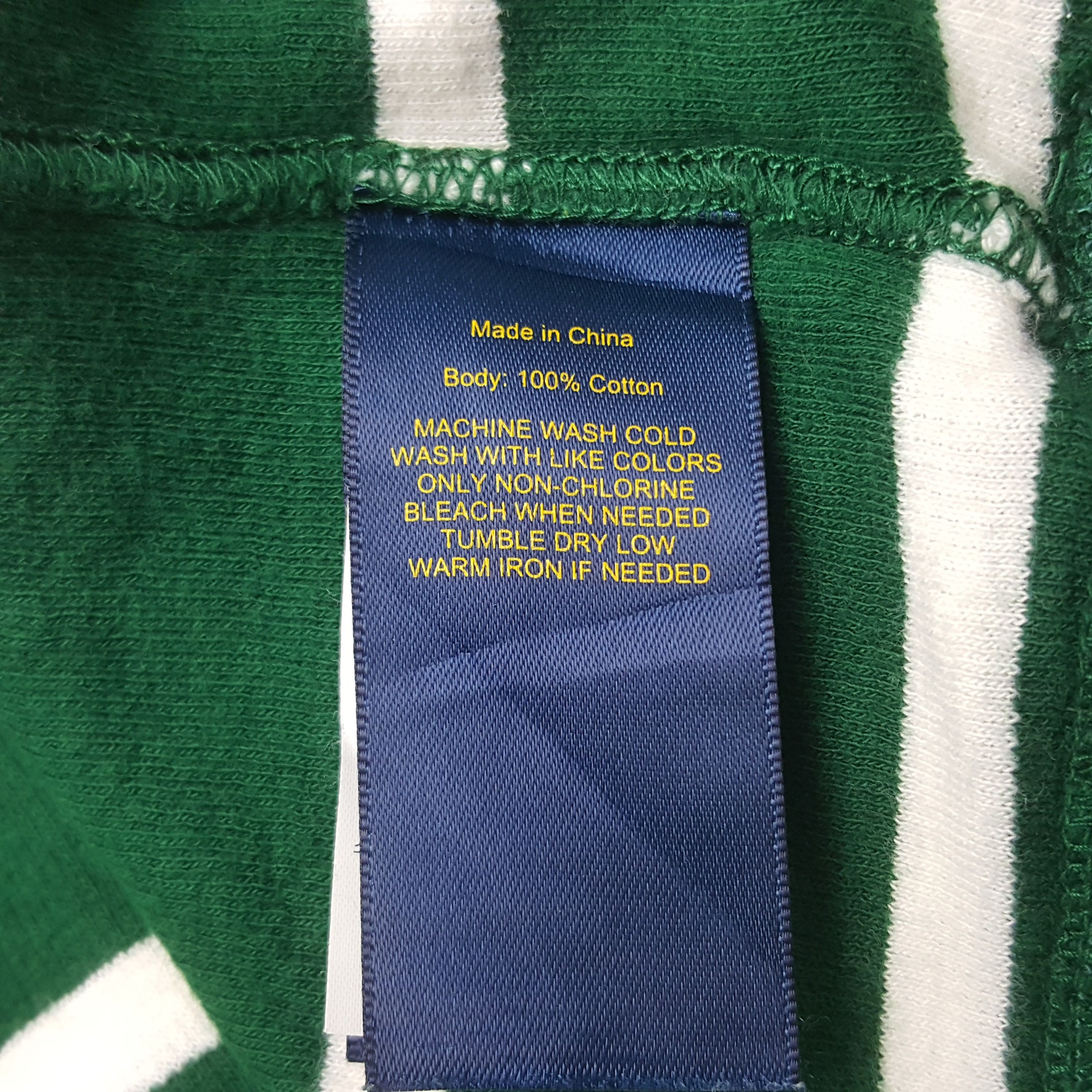 Polo Ralph Lauren × Vintage Vintage Polo Ralph Lauren Striped Sweatshirt Size US S / EU 44-46 / 1 - 8 Thumbnail