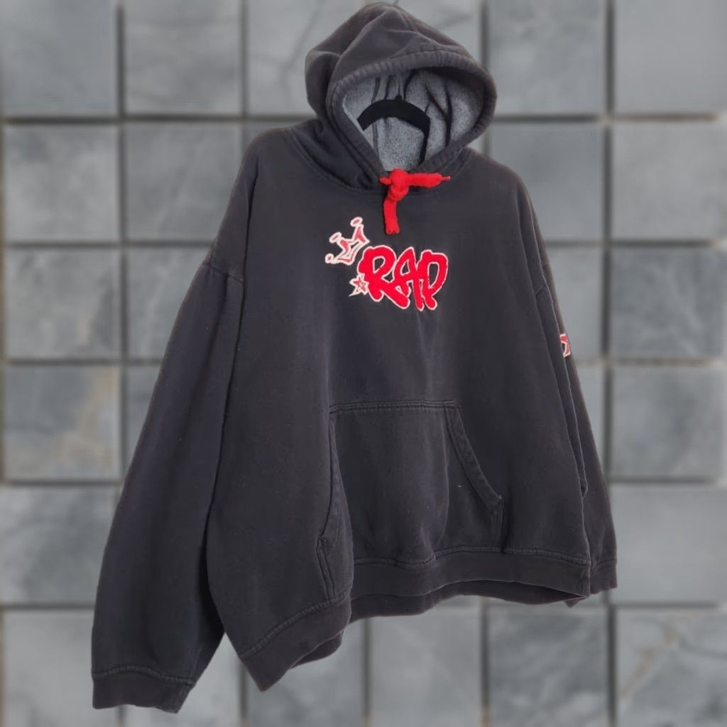 Vintage VINTAGE No Boundaries Hoodie XL Black Unisex Adults Oversized Pullover Y2K Rap Sweatshirt Size US XL / EU 56 / 4 - 1 Thumbnail
