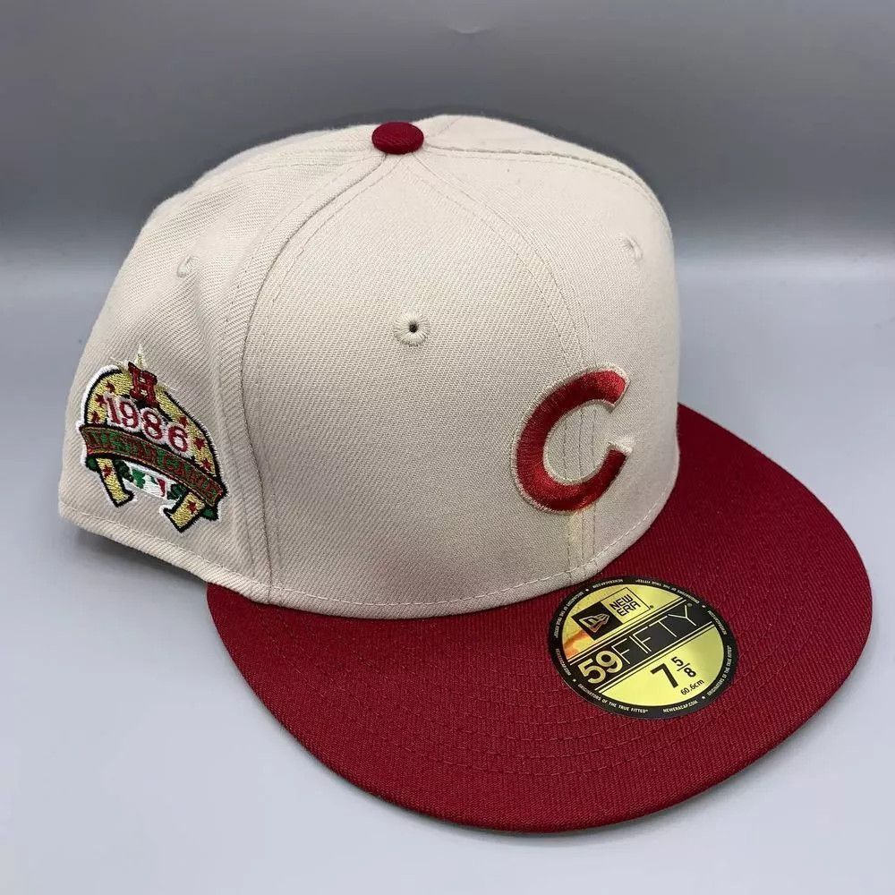 New Era Chicago Cubs Hat Men 7 5/8 White All Star Game Fitted Cap Size ONE SIZE - 1 Thumbnail