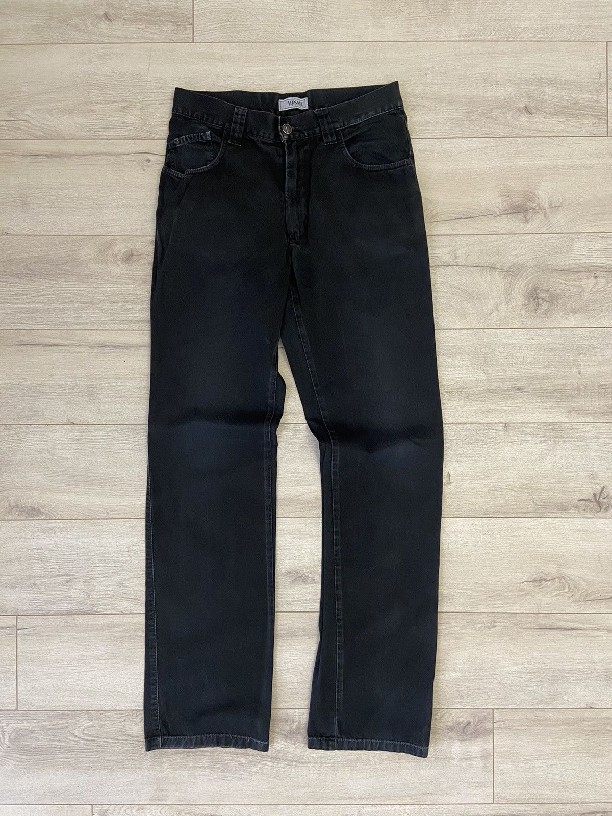 Versace Versace Collection Black Pants Jeans Size US 32 / EU 48 - 7 Thumbnail