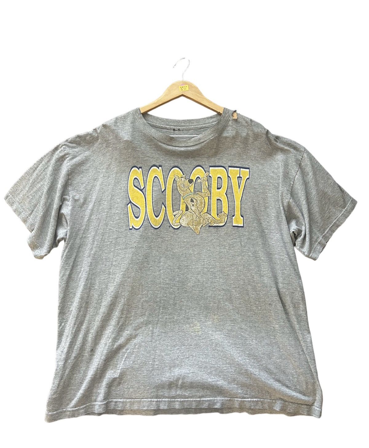 Cartoon Network × Vintage Vintage Scooby Doo thrashed shirt Size US XXL / EU 58 / 5 - 1 Thumbnail